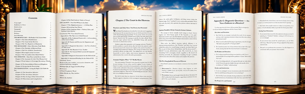 THE UNSEEN ORDER